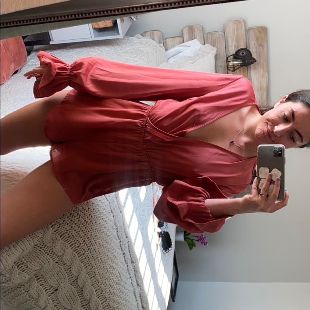ROSE GOLD ROMPER